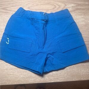 Kids Blue Cargo Shorts